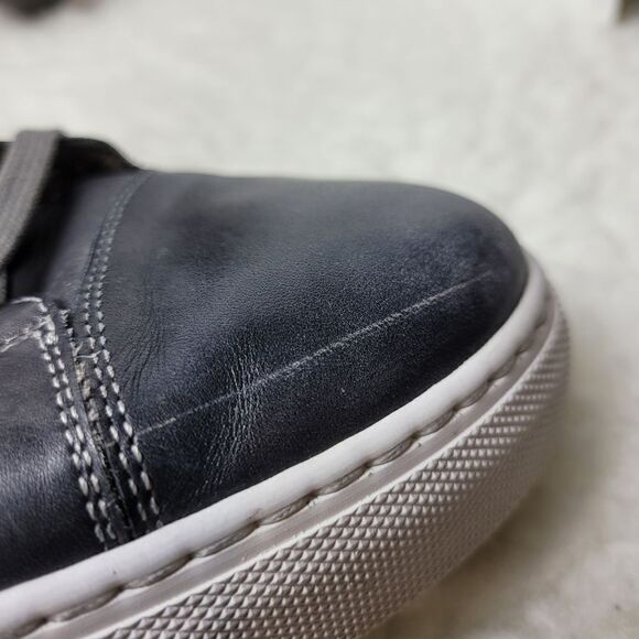 Magnanni Brando Lo II Mens Sneaker  Size 12 Gray Leather Lace Up Shoe - Picture 9 of 12